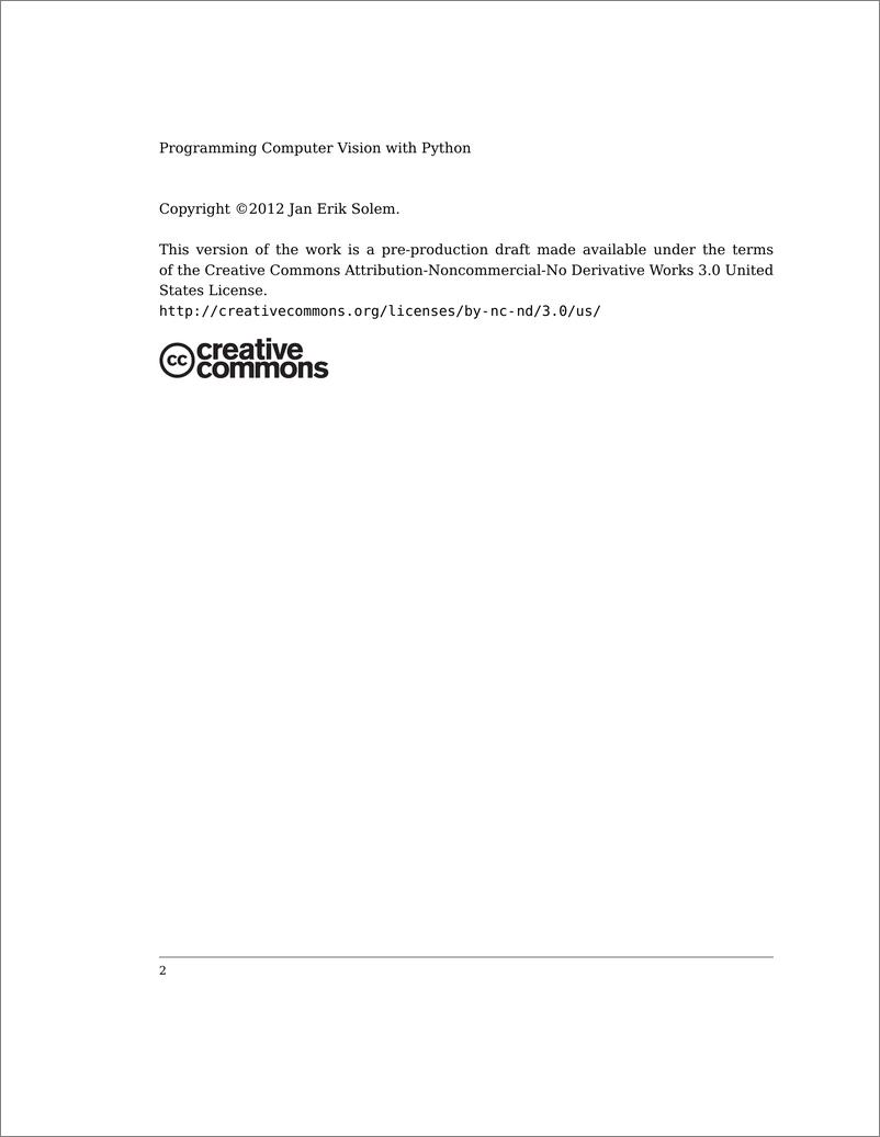 《《Programming Computer VisionCCdraft》 - 第2页预览图