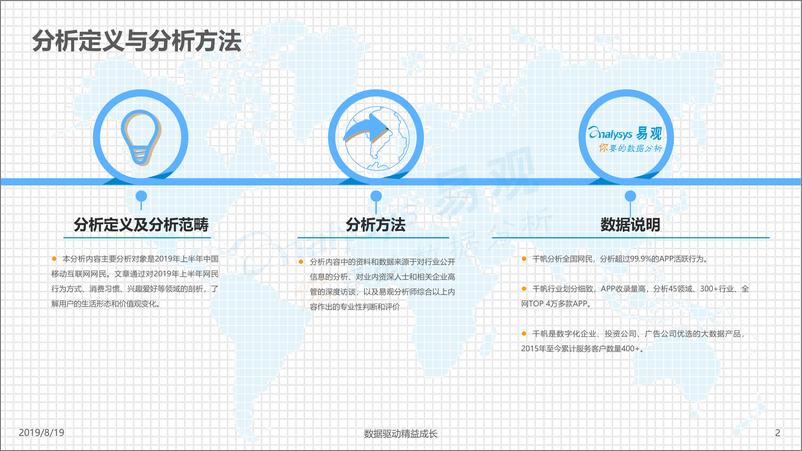 《通信行业2019年上半年用户行为分析：流量未见顶，用户时长仍有空间，细分领域蓬勃发展-20190819-易观智库-45页》 - 第3页预览图