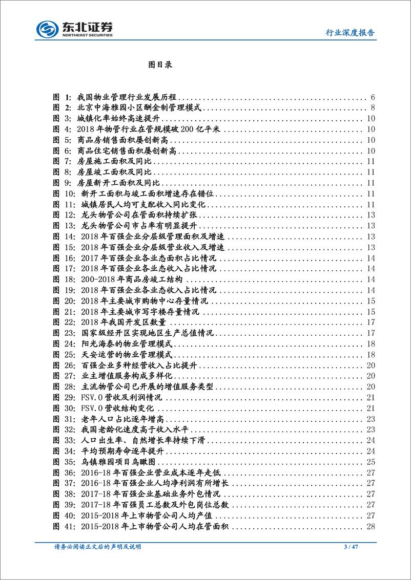 《物业管理行业深度报告：大行业，小公司，地产后周期的黄金赛道-20190628-东北证券-47页》 - 第4页预览图