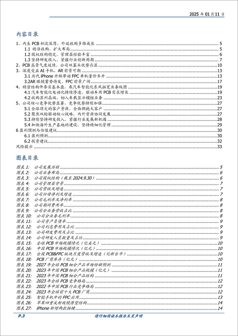 《东山精密(002384)AI助力，双轮驱动拥抱新周期-250111-国盛证券-34页》 - 第3页预览图