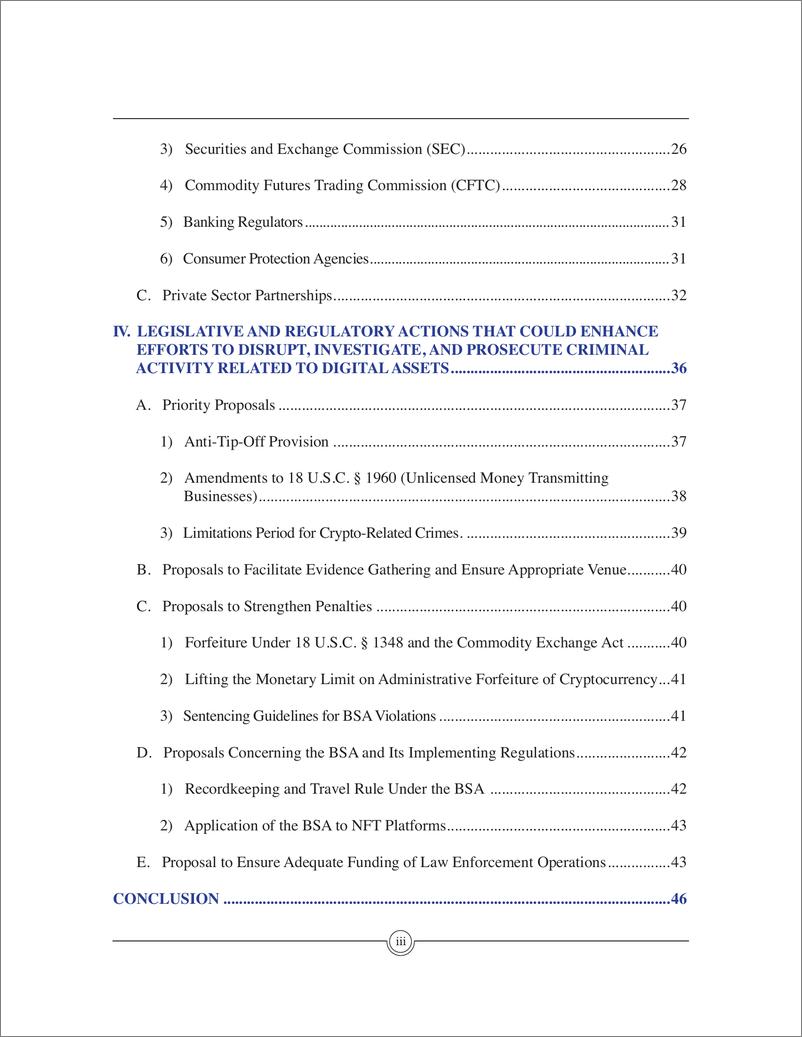 《美国司法部-执法部门在侦查、调查和起诉与数字资产相关犯罪活动中的作用（英）-66页》 - 第5页预览图