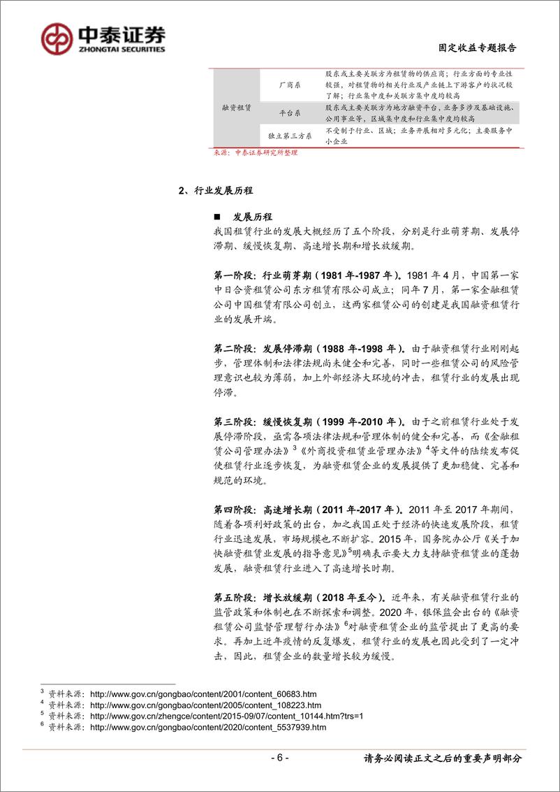 《固定收益专题报告：租赁公司债投资手册-20220830-中泰证券-43页》 - 第7页预览图