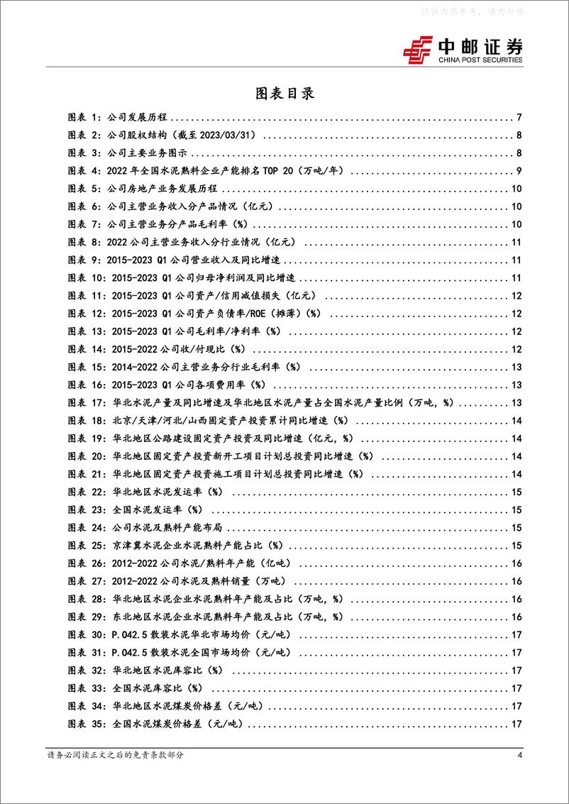 《中邮证券-金隅集团(601992)水泥+房地产双主业，低估值优质资产-230507》 - 第4页预览图