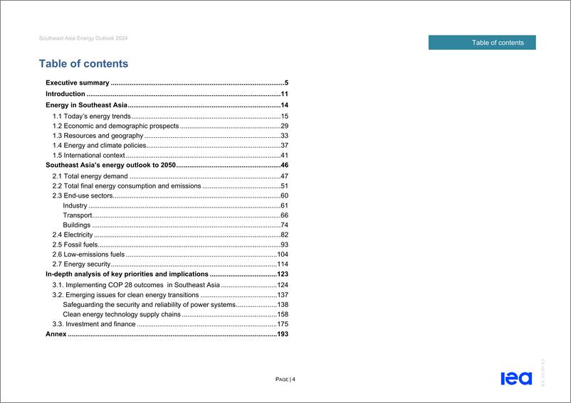 《2024年东南亚能源展望报告_英文版_》 - 第4页预览图