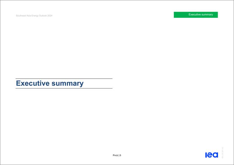 《2024年东南亚能源展望报告_英文版_》 - 第5页预览图