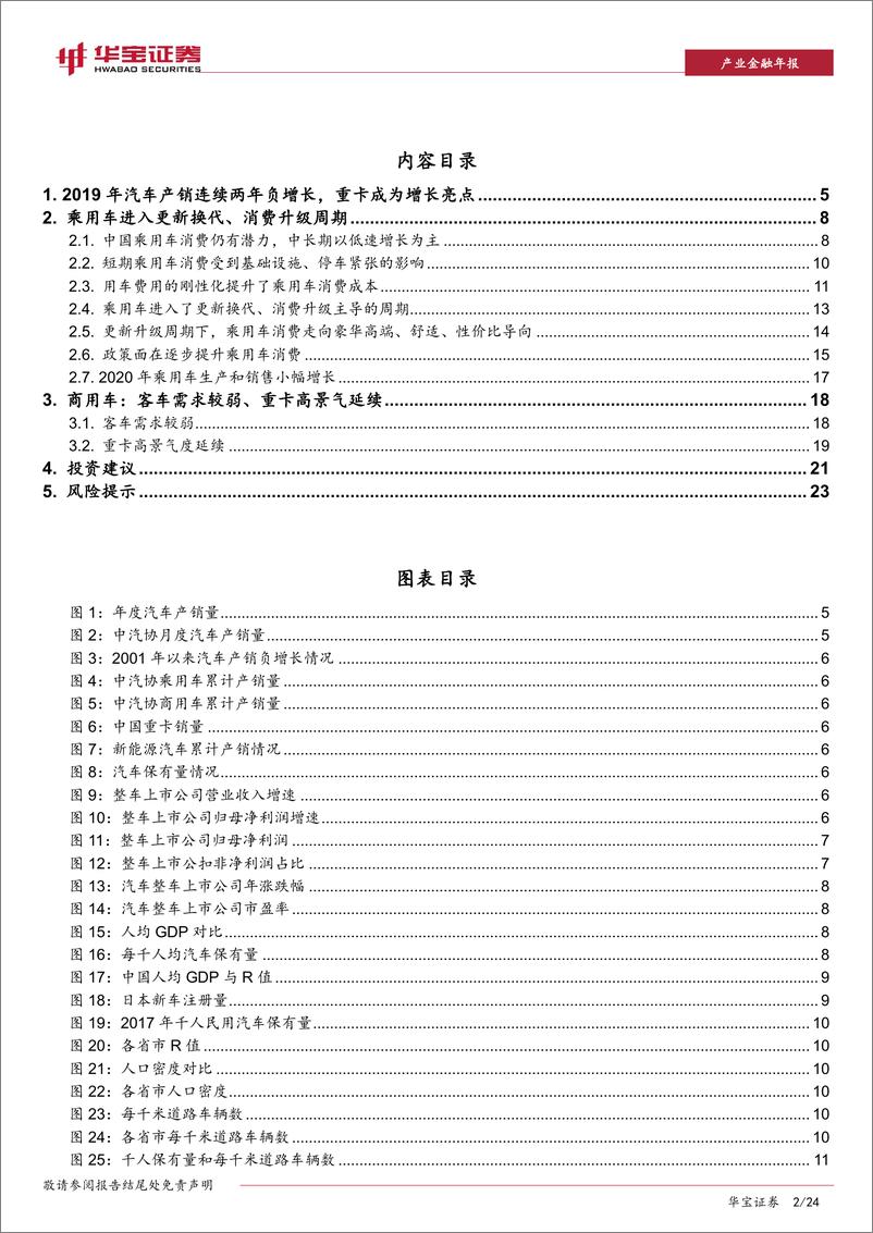 《2020年汽车行业策略报告：追逐乘用车消费升级、关注商用车重卡龙头-20191218-华宝证券-24页》 - 第3页预览图