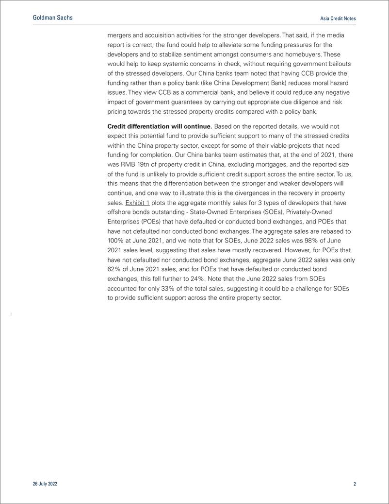 《Asia Credit Note China Real Estate Fund A Step In The Right Direction, But Limited Help to China Property HY(1)》 - 第3页预览图