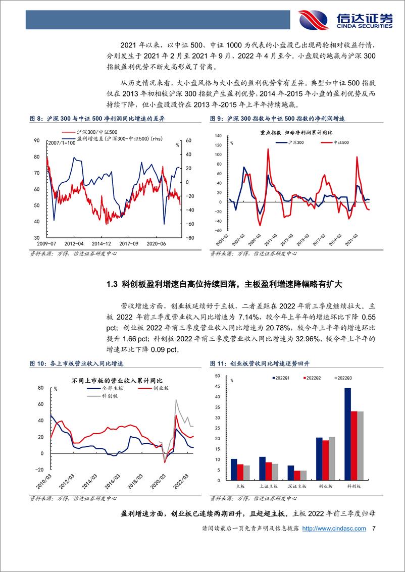 《2022年A股三季报分析：盈利磨底，中下游劣势变小-20221112-信达证券-29页》 - 第8页预览图