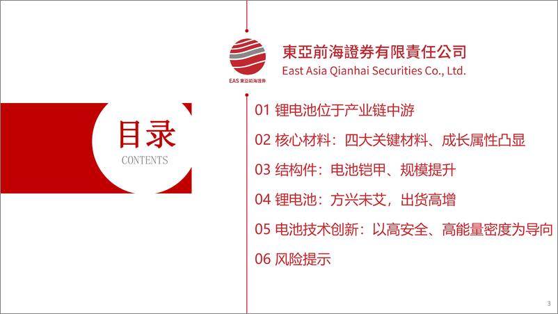 《锂电行业研究框架-20221215-东亚前海证券-72页》 - 第4页预览图