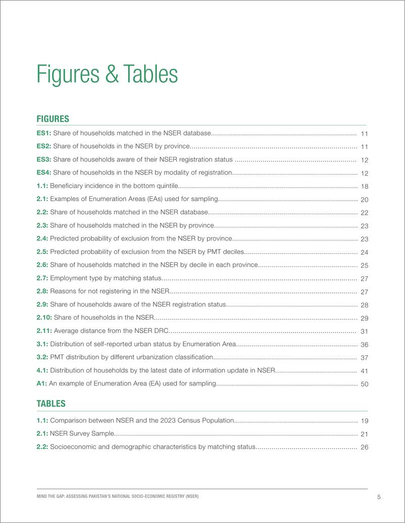 《世界银行-注意差距：评估巴基斯坦国家社会经济登记处（NSER）（英）-2024-66页》 - 第5页预览图