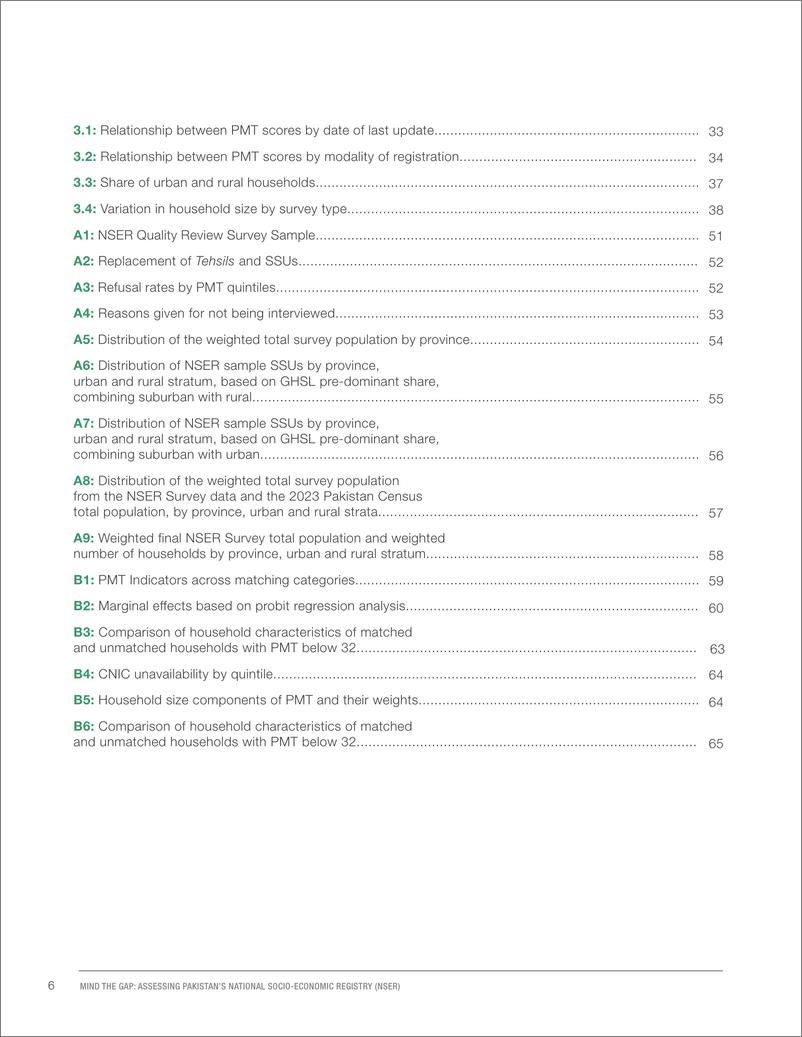 《世界银行-注意差距：评估巴基斯坦国家社会经济登记处（NSER）（英）-2024-66页》 - 第6页预览图