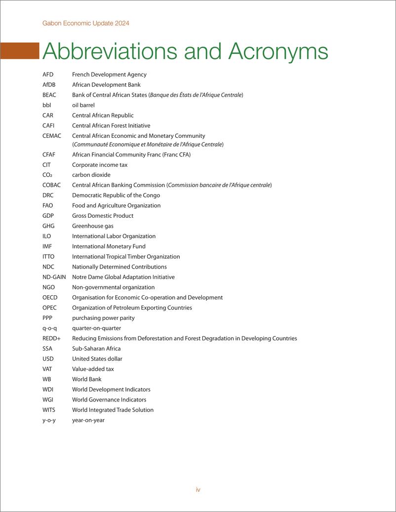 《世界银行-加蓬经济更新：为可持续林业制定财政政策（英）-2024-66页》 - 第6页预览图