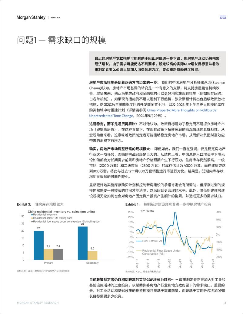 《Morgan Stanley Fixed-Asia Economics The Viewpoint 亚洲经济研究：观点 中国：剩下的三个问题-110788209》 - 第3页预览图