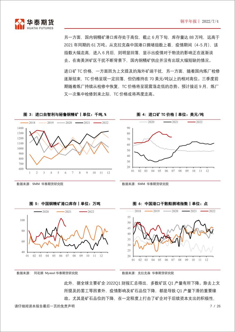 《铜半年报：稳增长政策仍可期，关注阶段性反弹机会-20220704-华泰期货-26页》 - 第8页预览图