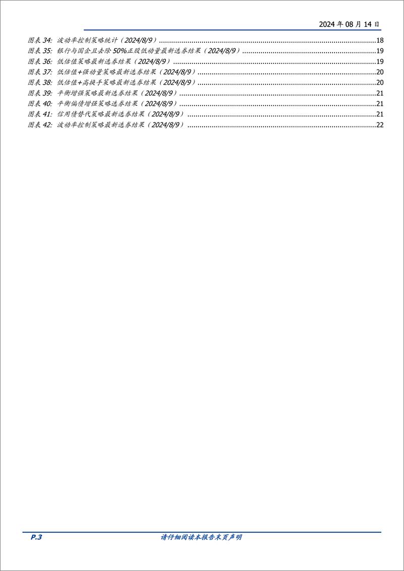 《八月可转债量化月报：当前转债市场的赔率与胜率-240814-国盛证券-23页》 - 第3页预览图