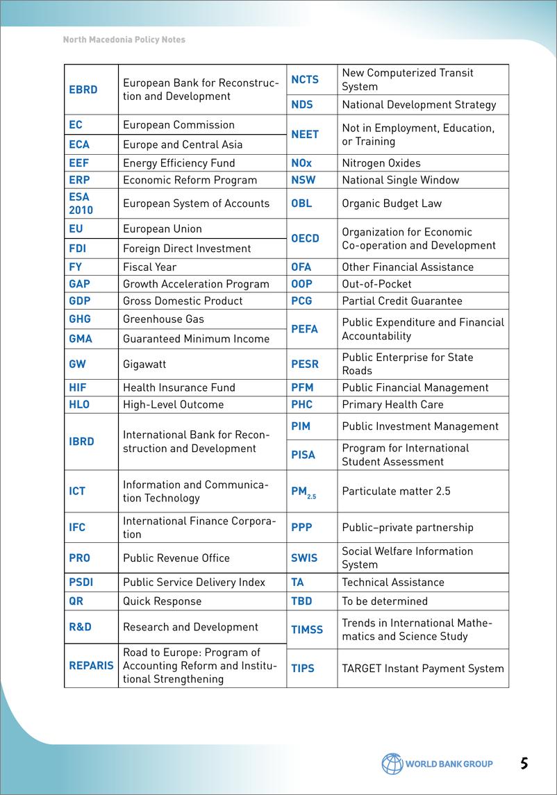 《世界银行-北马其顿政策说明（英）-2024-118页》 - 第5页预览图