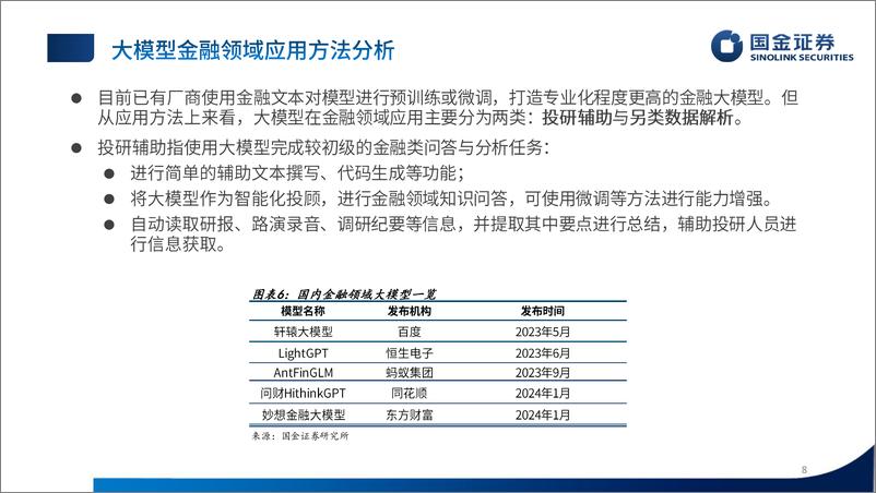 《国金证券-金融工程2024年中期投资策略：ChatGPT赋能，另类金融文本解析渐入佳境》 - 第8页预览图