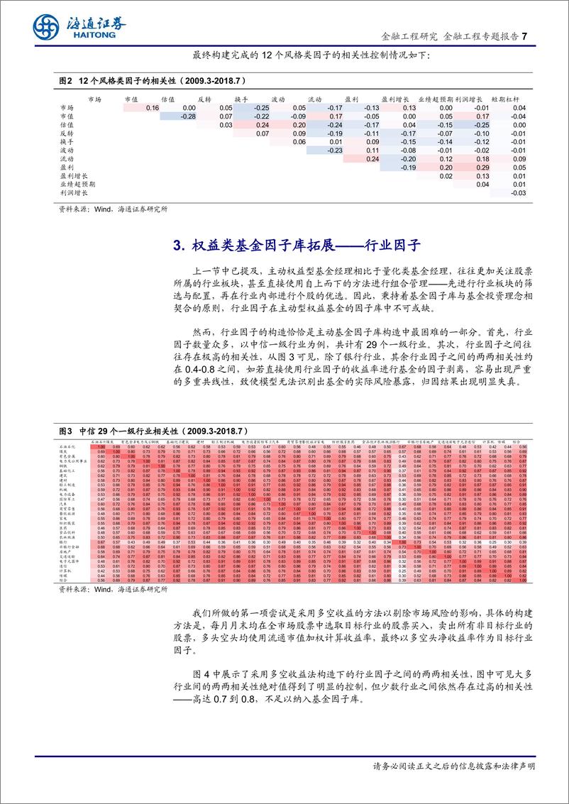 《海通证2018080基于因子剥离的FOF择基逻辑系列十二：主动权益型基金的因子剥离》 - 第7页预览图