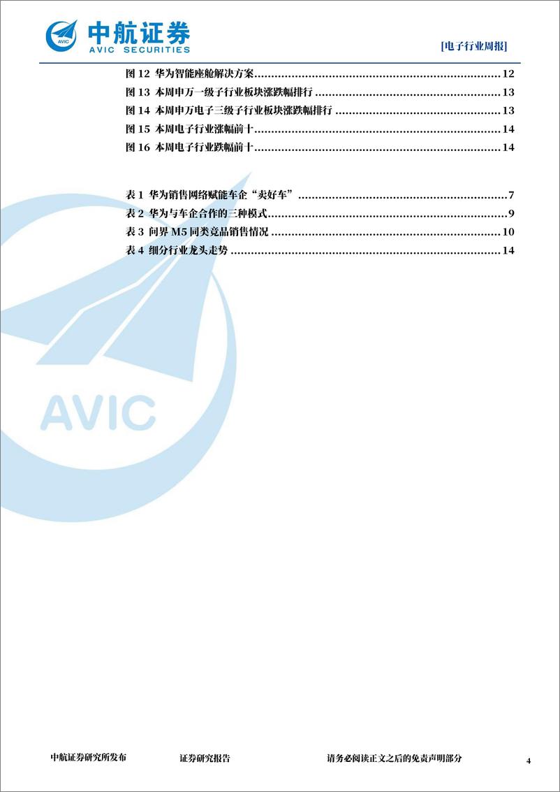 《电子行业点评：“华为车”再度问界，掘金造车新模式-20220704-中航证券-19页》 - 第5页预览图