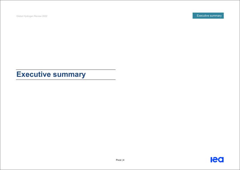 《国际能源署-2022年全球氢报告（英）-2022.9-284页》 - 第5页预览图