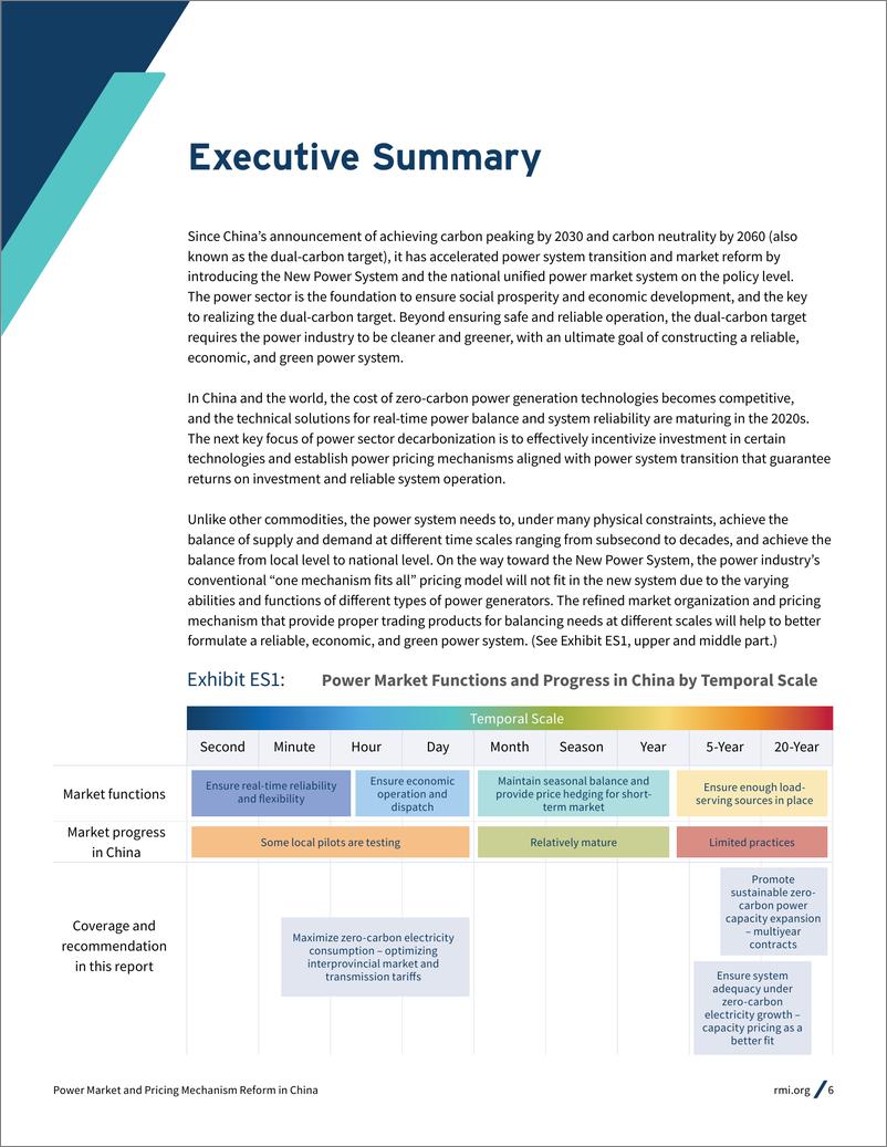 《RMI-中国电力市场和定价机制改革：迈向零碳电力增长和新电力系统的重要一步（英）-2022.10-46页》 - 第7页预览图
