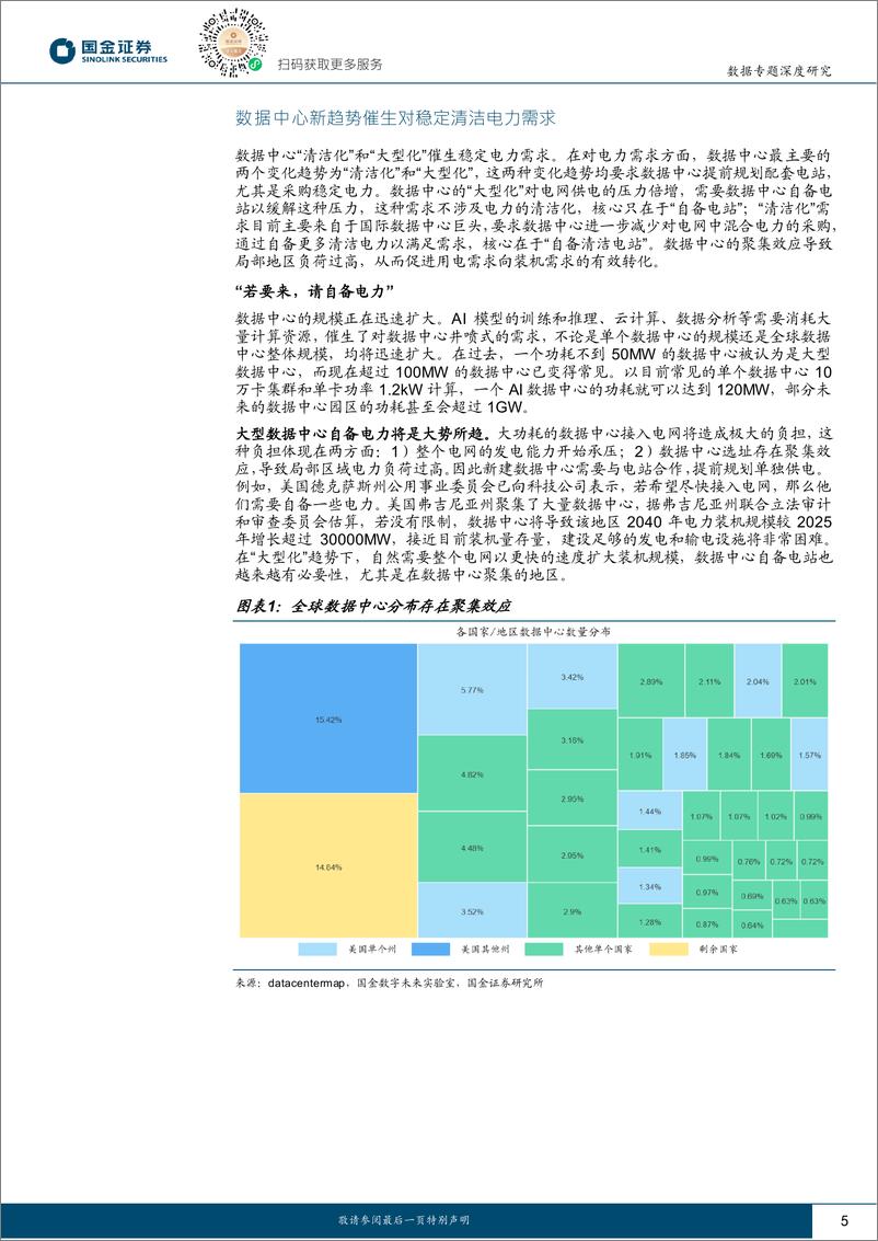 《能源行业专题研究：气电核电双擎驱动，破解数据中心供电瓶颈-250113-国金证券-36页》 - 第5页预览图