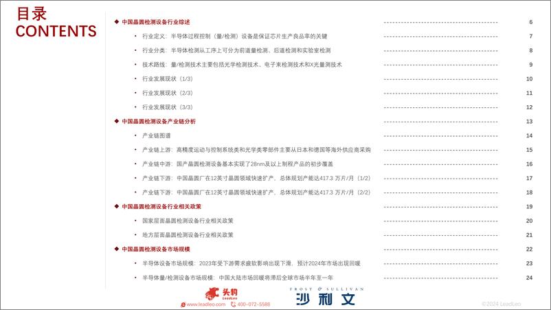 《头豹研究院-2024年中国晶圆检测设备行业研究报告：半导体工艺控制核心设备，国产化率持续提升》 - 第3页预览图