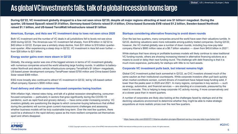 《2022年Q3全球风险投资报告（英）-94页》 - 第5页预览图