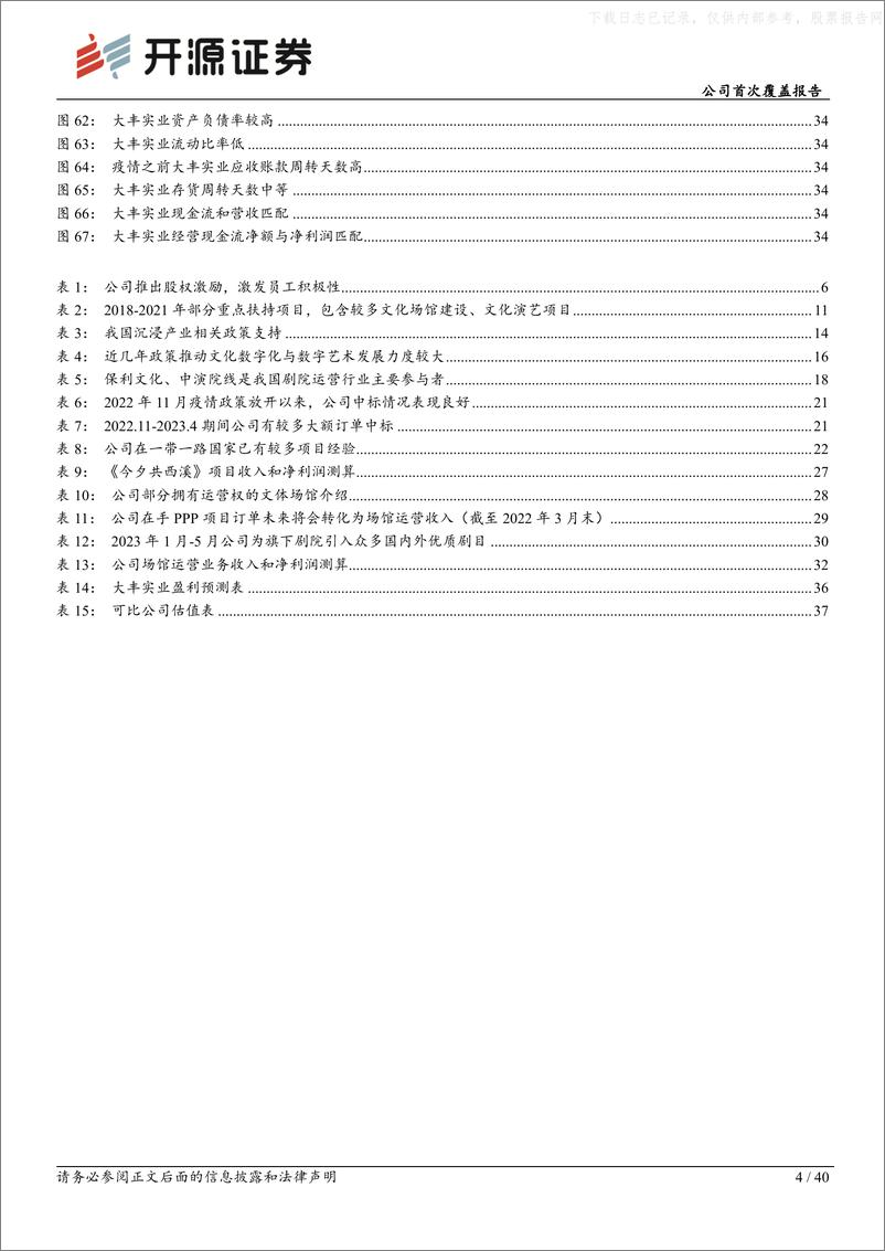 《开源证券-大丰实业(603081)公司首次覆盖报告：打通全产业链，转型文体旅产业赋能的平台型企业-230530》 - 第4页预览图