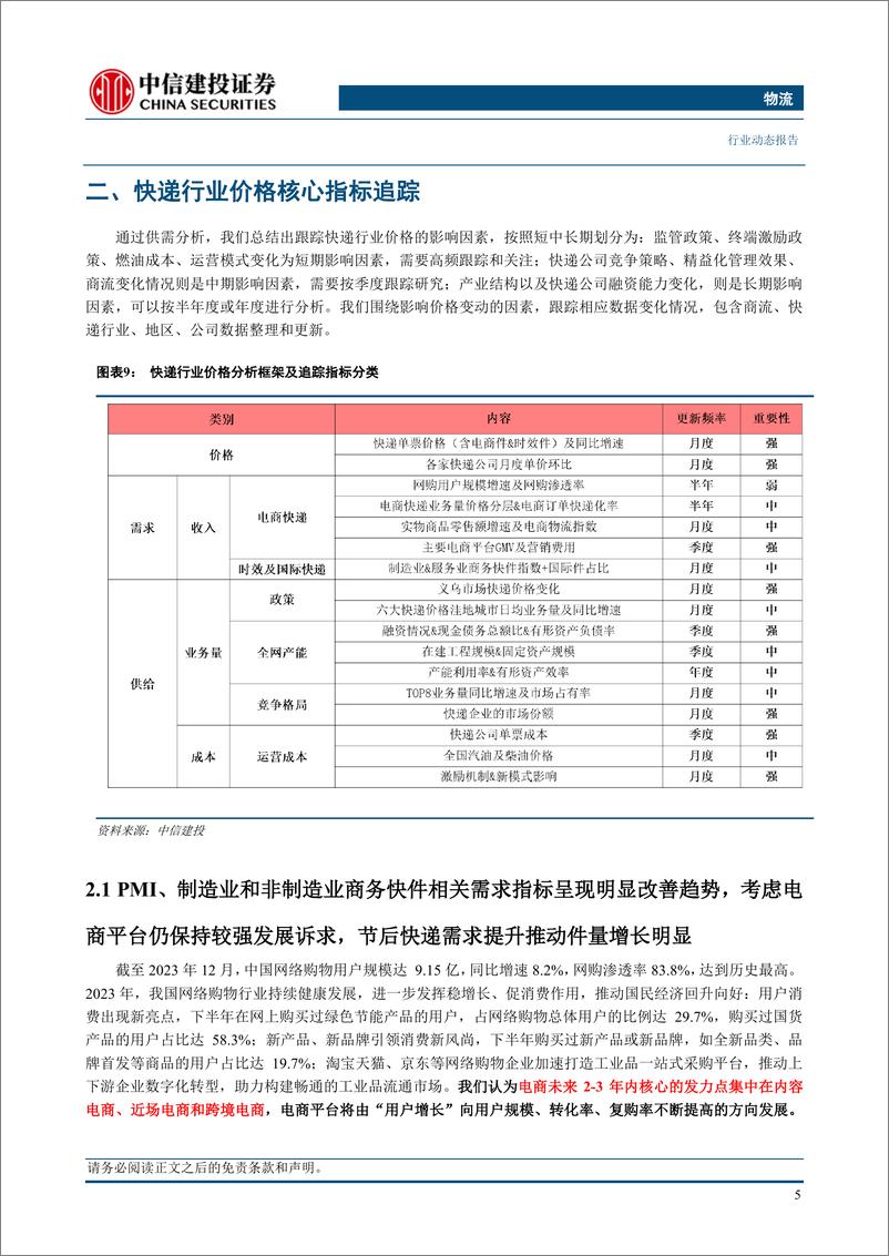 《物流行业：快递行业件量同比超预期，价格淡季降幅相对温和-240421-中信建投-19页》 - 第8页预览图