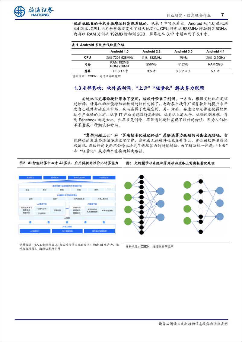 《信息服务行业专题报告：从“安迪·比尔”到“詹森·奥特曼”，算力与应用的跃迁》 - 第7页预览图