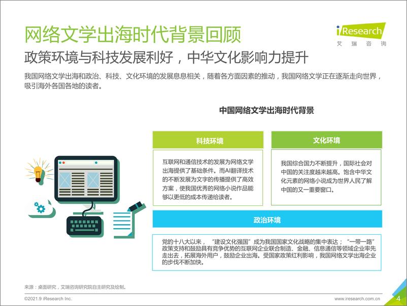 《2021年中国网络文学出海报告-艾瑞-202109》 - 第4页预览图