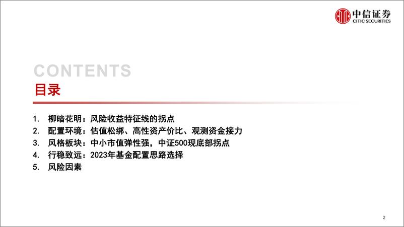 《资产配置与财富管理专题：市场环境分析与配置策略展望-20230309-中信证券-39页》 - 第4页预览图