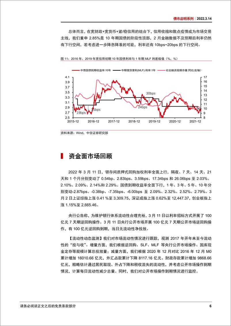 《债市启明系列：信用收缩、疫情散发，利率仍有下行空间-20220314-中信证券-29页》 - 第8页预览图