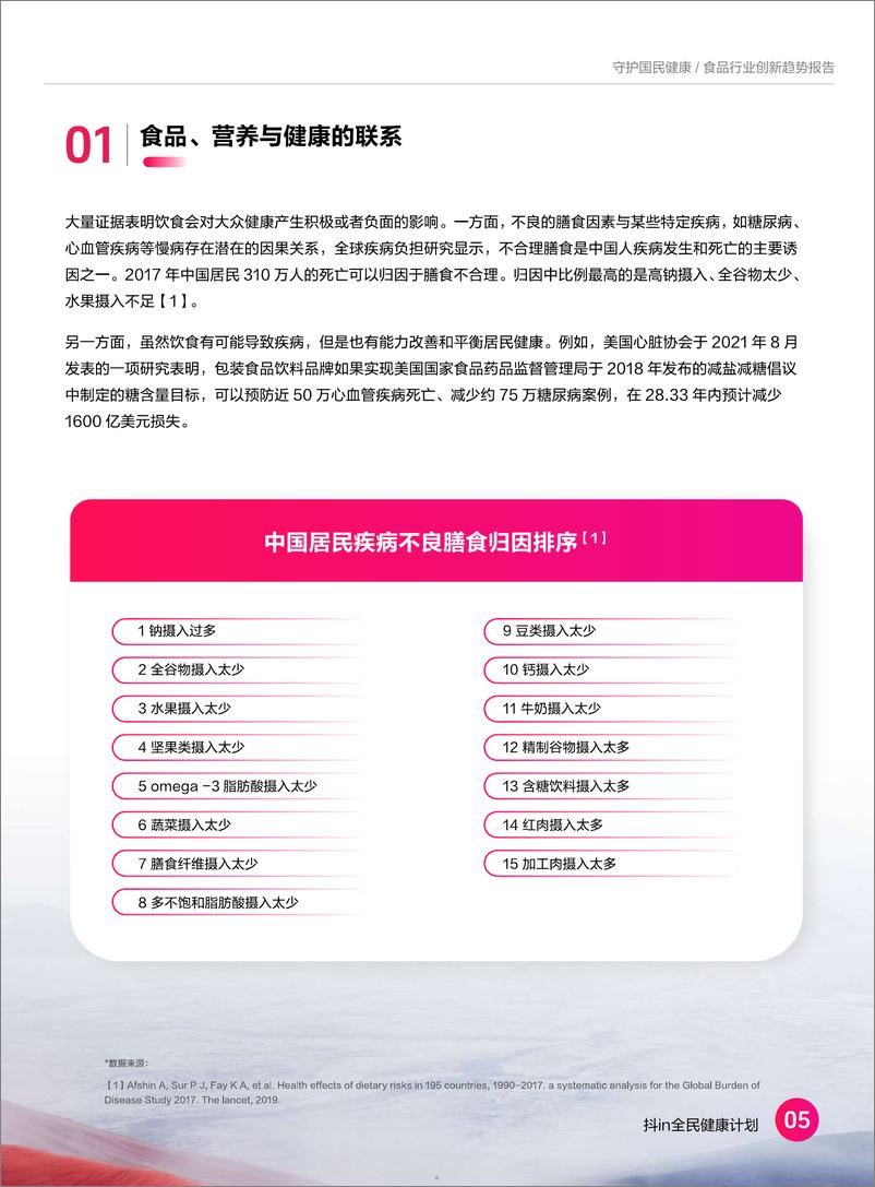 《2024食品营养健康趋势报告-抖in全民健康计划-35页》 - 第5页预览图