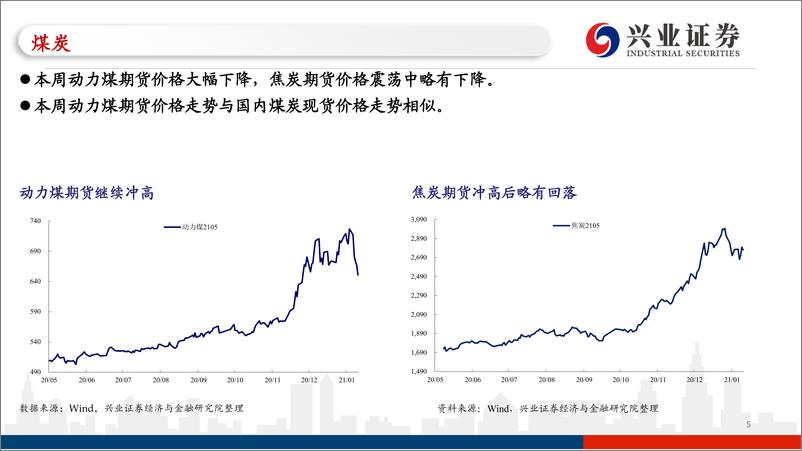 《国内和海外高频数据追踪：大宗商品价格分化，汽车销售表现走弱-20210124-兴业证券-39页》 - 第6页预览图