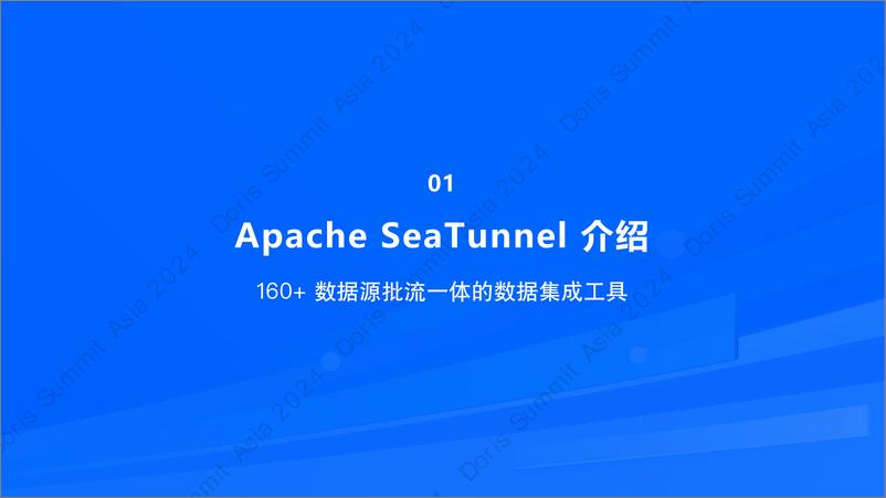 《白鲸开源_郭炜__利用Apache  SeaTunnel对接160种数据库批流加载到Apache D》 - 第3页预览图