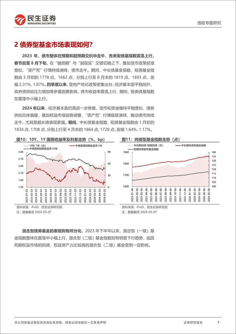 《基金产品研究：债券型基金业绩概览及归因初探-240515-民生证券-19页》 - 第7页预览图