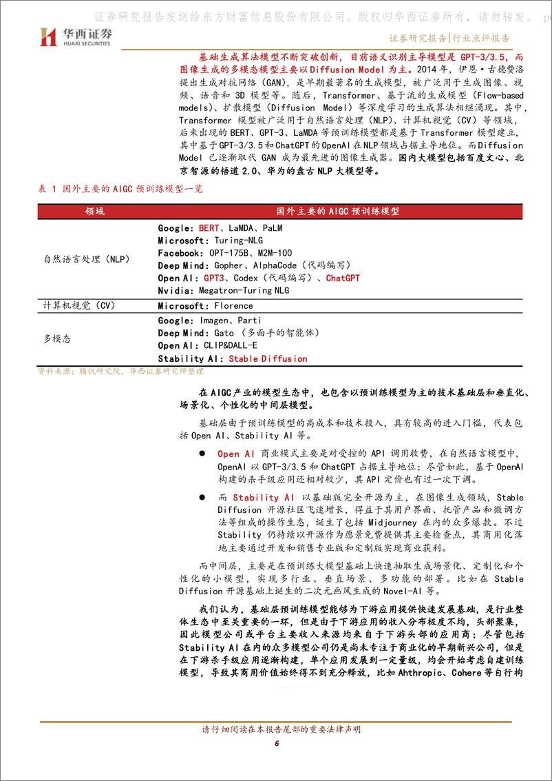 《通信行业：数字经济专题报告之十三：生成式AI引发热议，相关产业链视野梳理》 - 第6页预览图