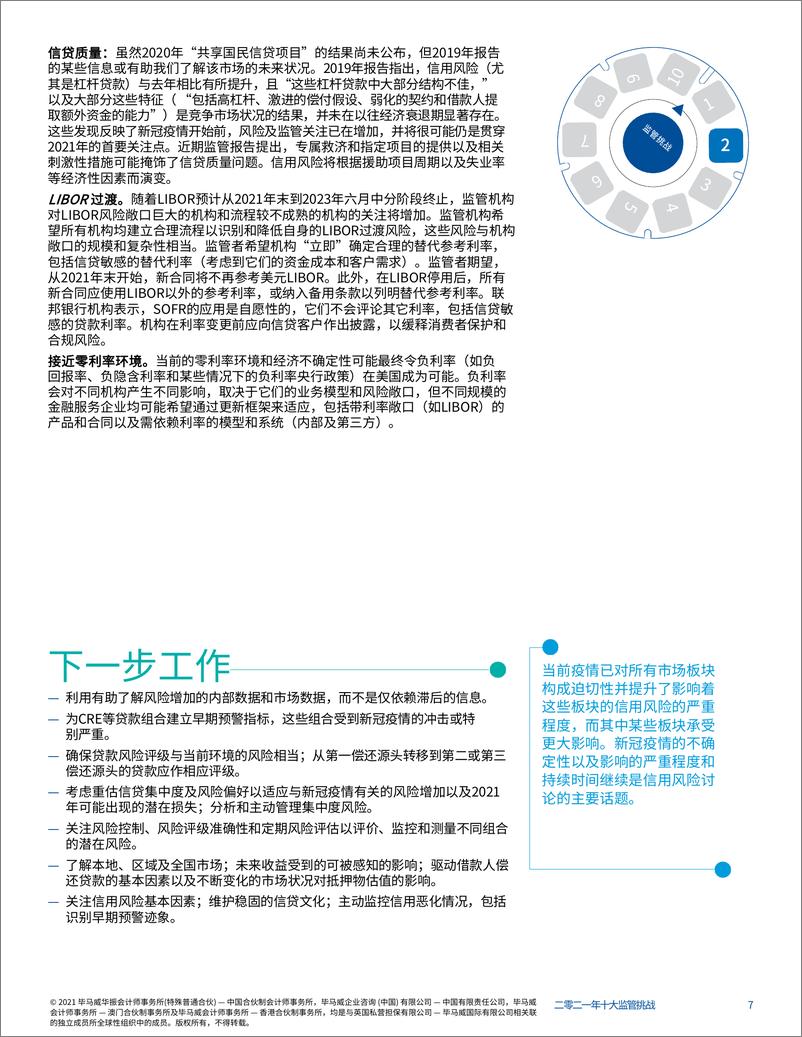 《毕马威-2021年十大监管挑战-2021.1-27页》 - 第7页预览图