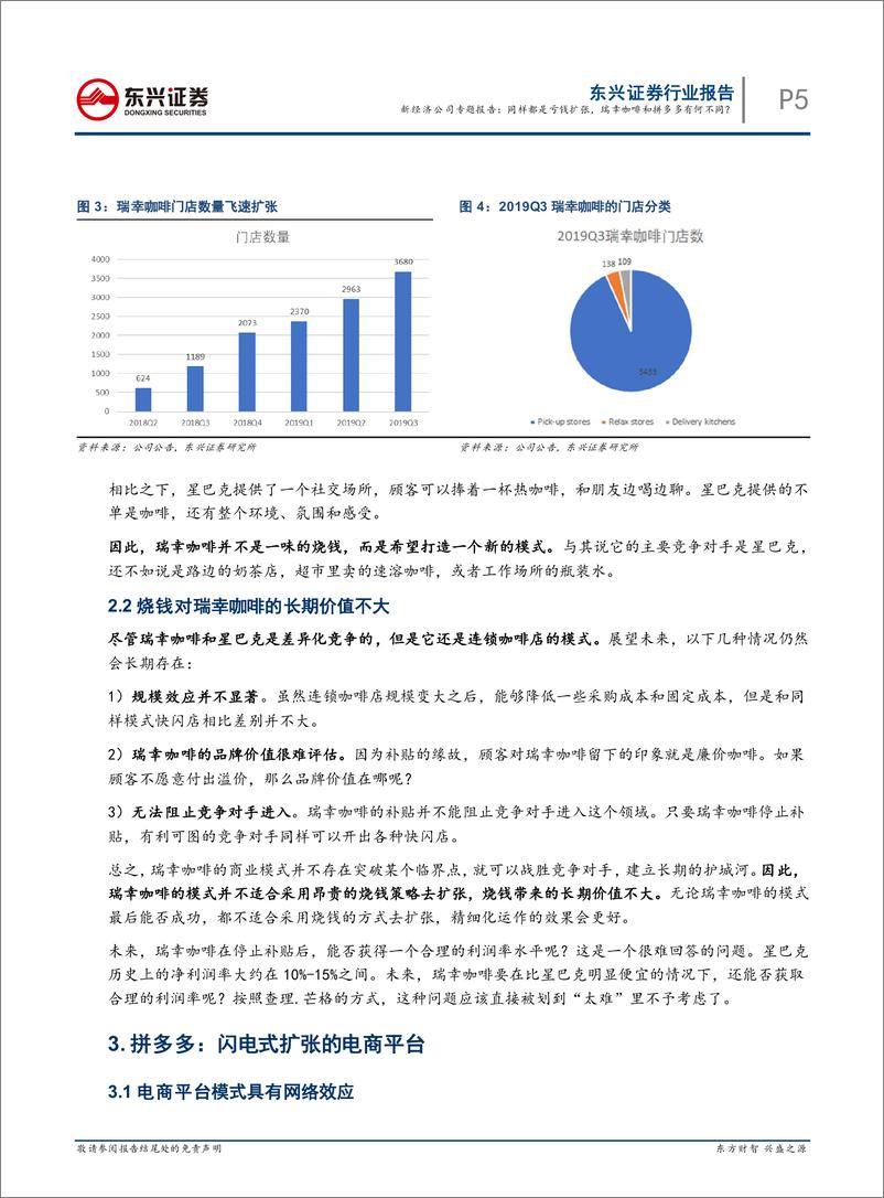 《计算机行业：新经济公司专题报告，同样都是亏钱扩张，瑞幸咖啡和拼多多有何不同？-20191223-东兴证券-11页》 - 第6页预览图