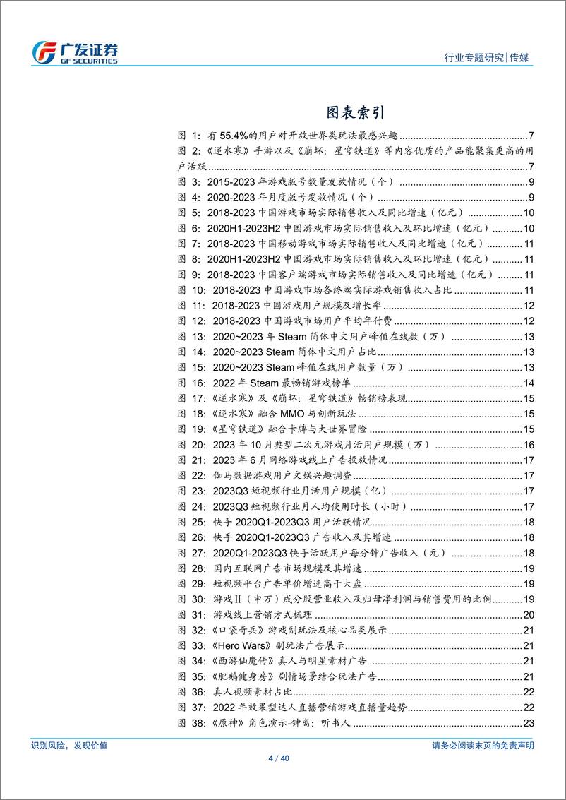 《2023游戏行业总结与复盘：内容为王趋势强化，小程序仍具增长空间，AIGC有望初步落地》 - 第4页预览图