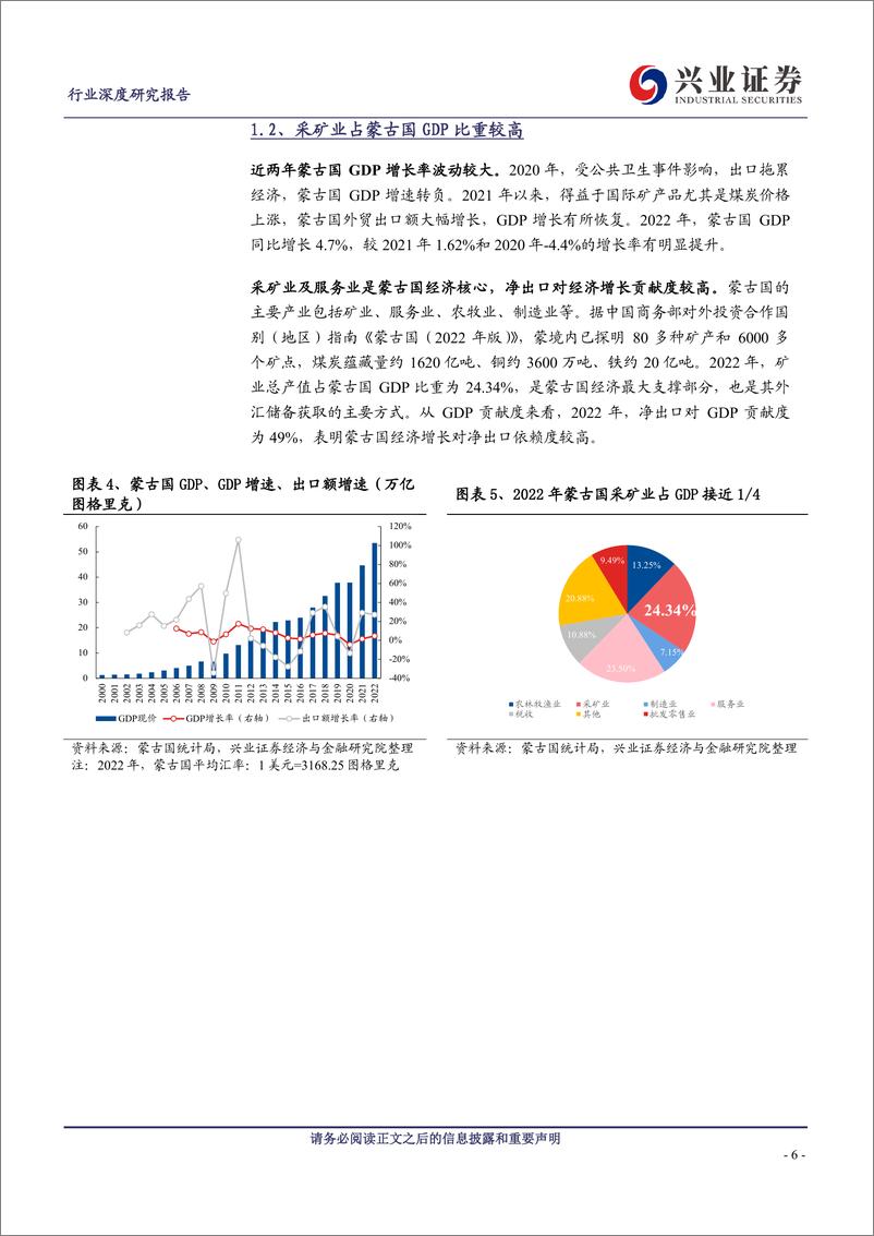 《煤炭开采行业能源图志系列一：蒙古煤炭出口的竞争力解析-20230921-兴业证券-32页》 - 第7页预览图