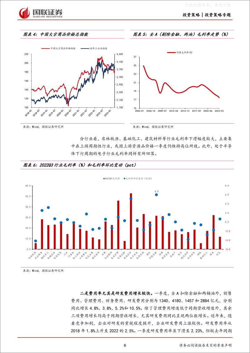 《国联证券-A股2022年报及2023一季报点评：寻找复苏下景气修复行业-230503》 - 第6页预览图