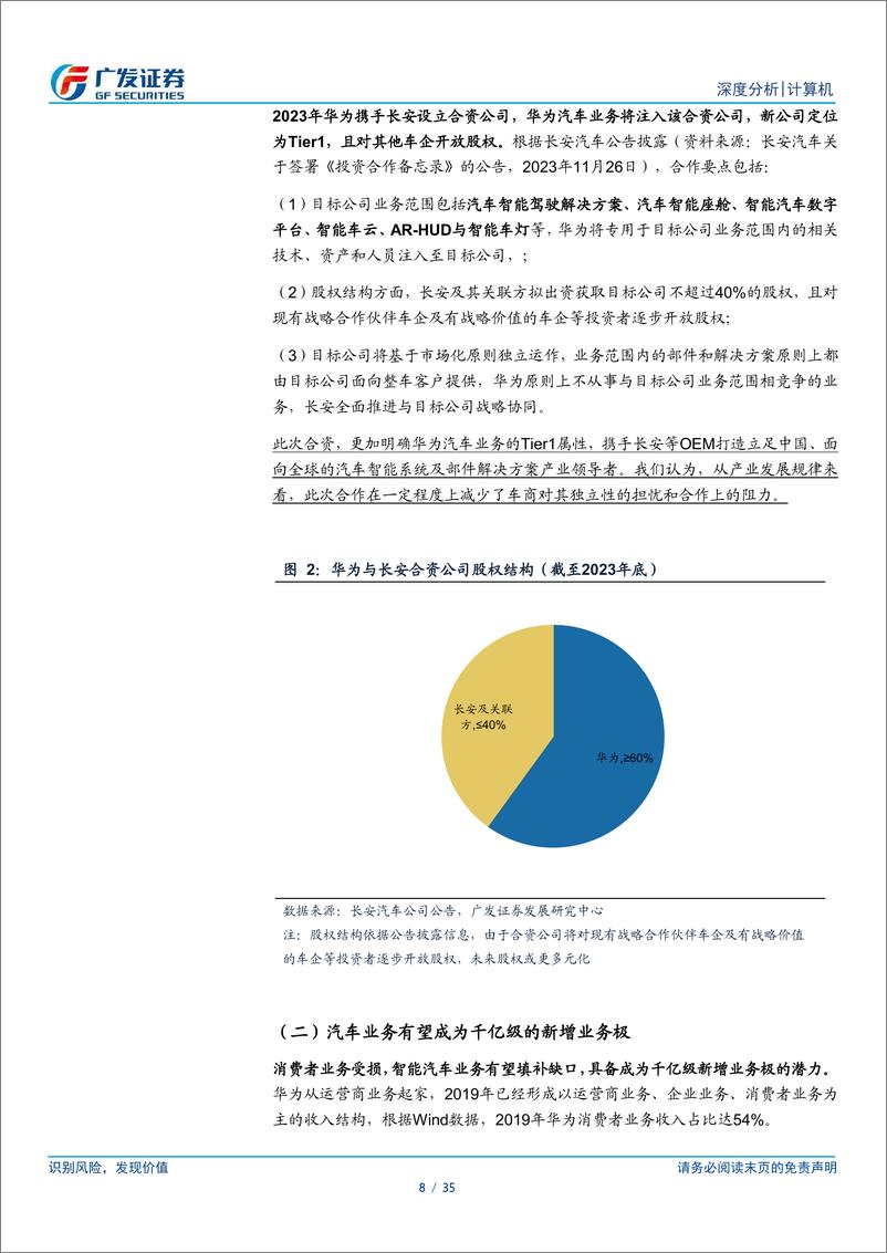 《计算机行业：从华为看汽车智能化国产方案对产业格局的重塑》 - 第8页预览图