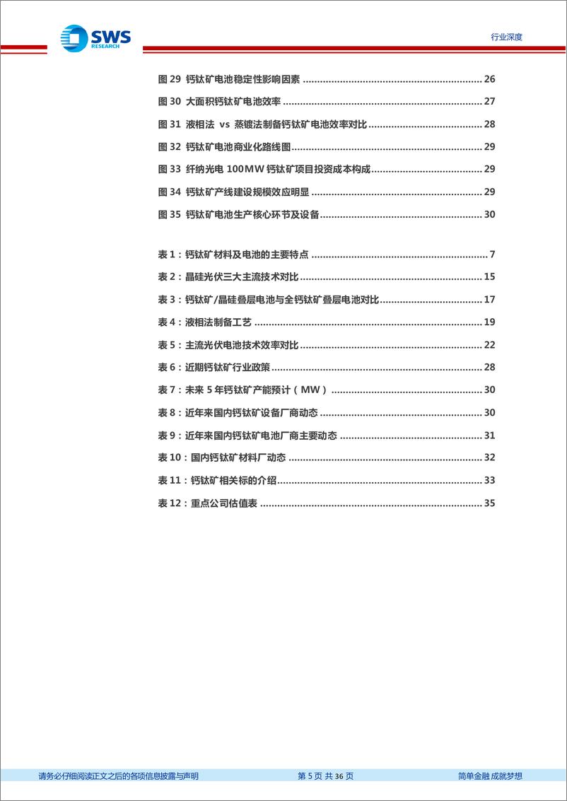 《光伏设备行业“新技术”系列之二：钙钛矿电池技术，钙钛矿东风渐起，降本增效未来可期-20230108-申万宏源-36页》 - 第6页预览图