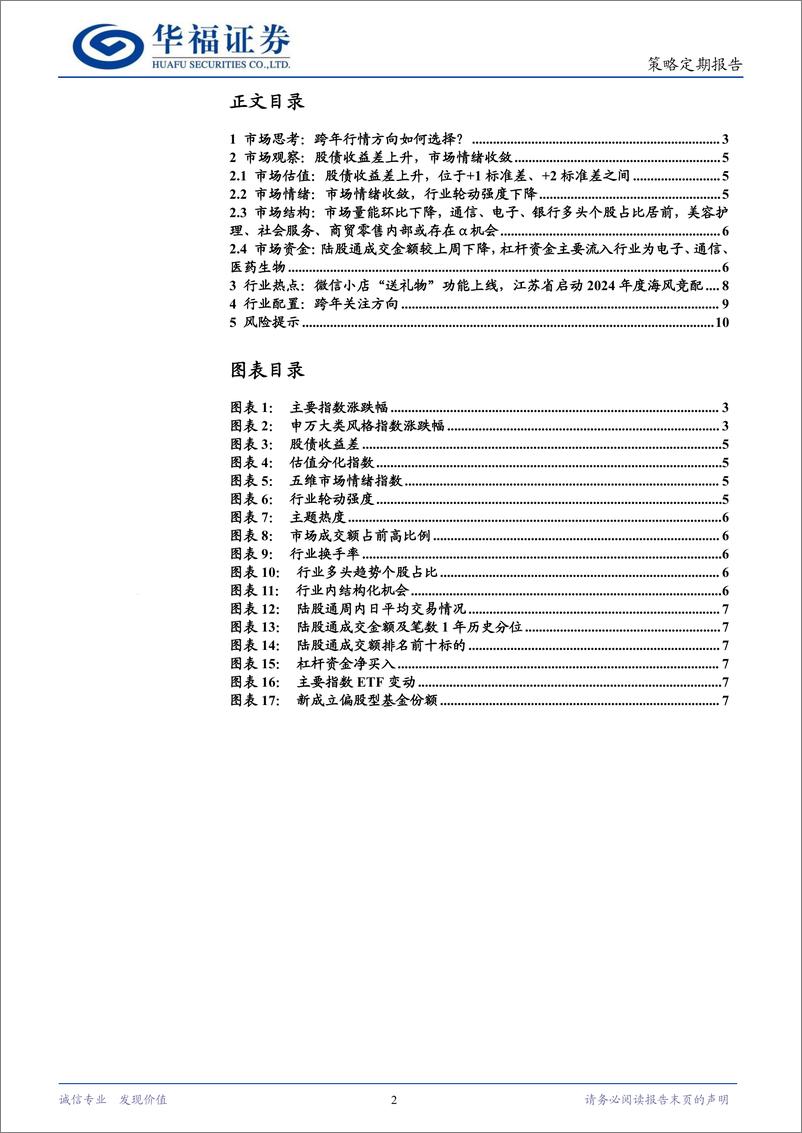 《策略定期研究：跨年行情方向如何选择？-241223-华福证券-11页》 - 第2页预览图