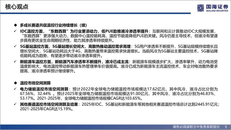 《电气设备行业深度研究：储能报告系列之三，储能助力温控企业开启重要增长极-20220425-国海证券-64页》 - 第6页预览图