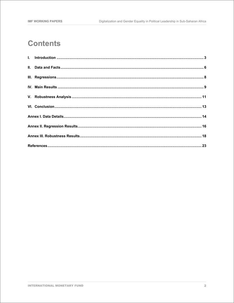 《IMF-撒哈拉以南非洲政治领导力的数字化与性别平等（英）-2023.6-28页》 - 第5页预览图