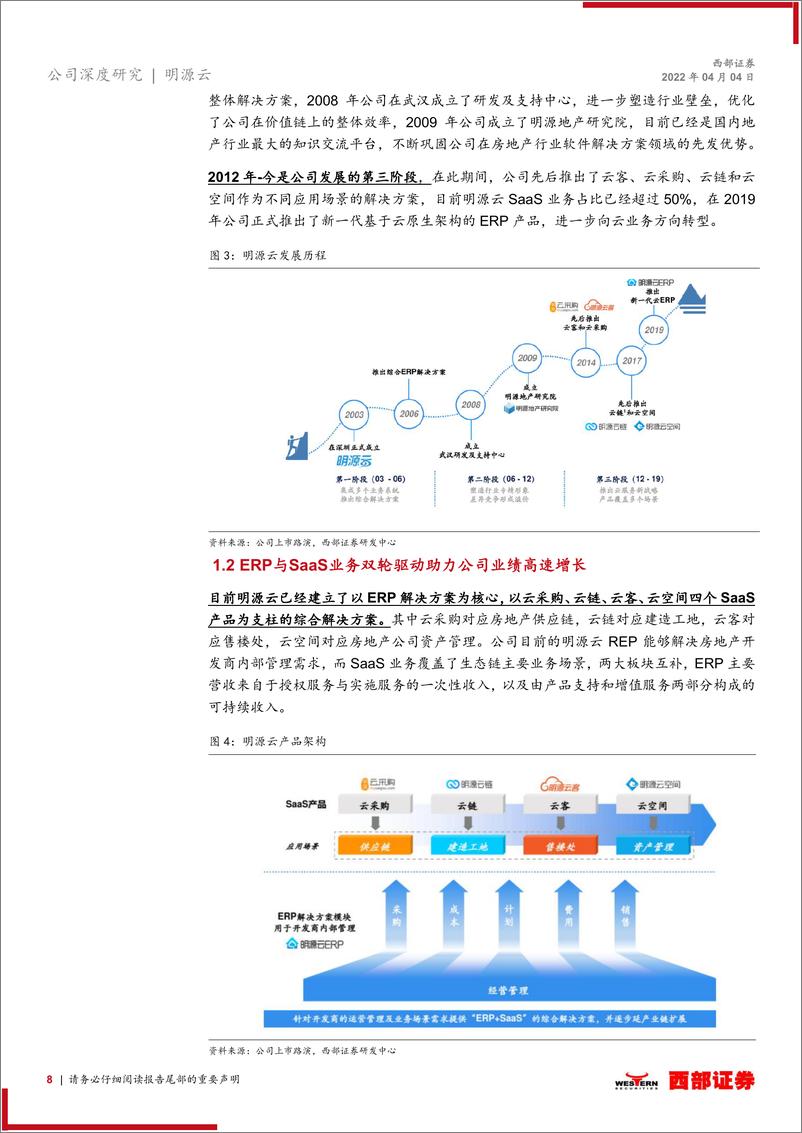 《明源+首次覆盖：深耕十余年，地产领域ERP领导者》 - 第8页预览图